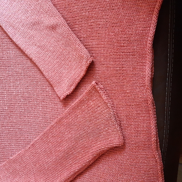 Eileen Fisher Italian Yarn Textured Knit Turtleneck Sweater - Picture 7 of 12